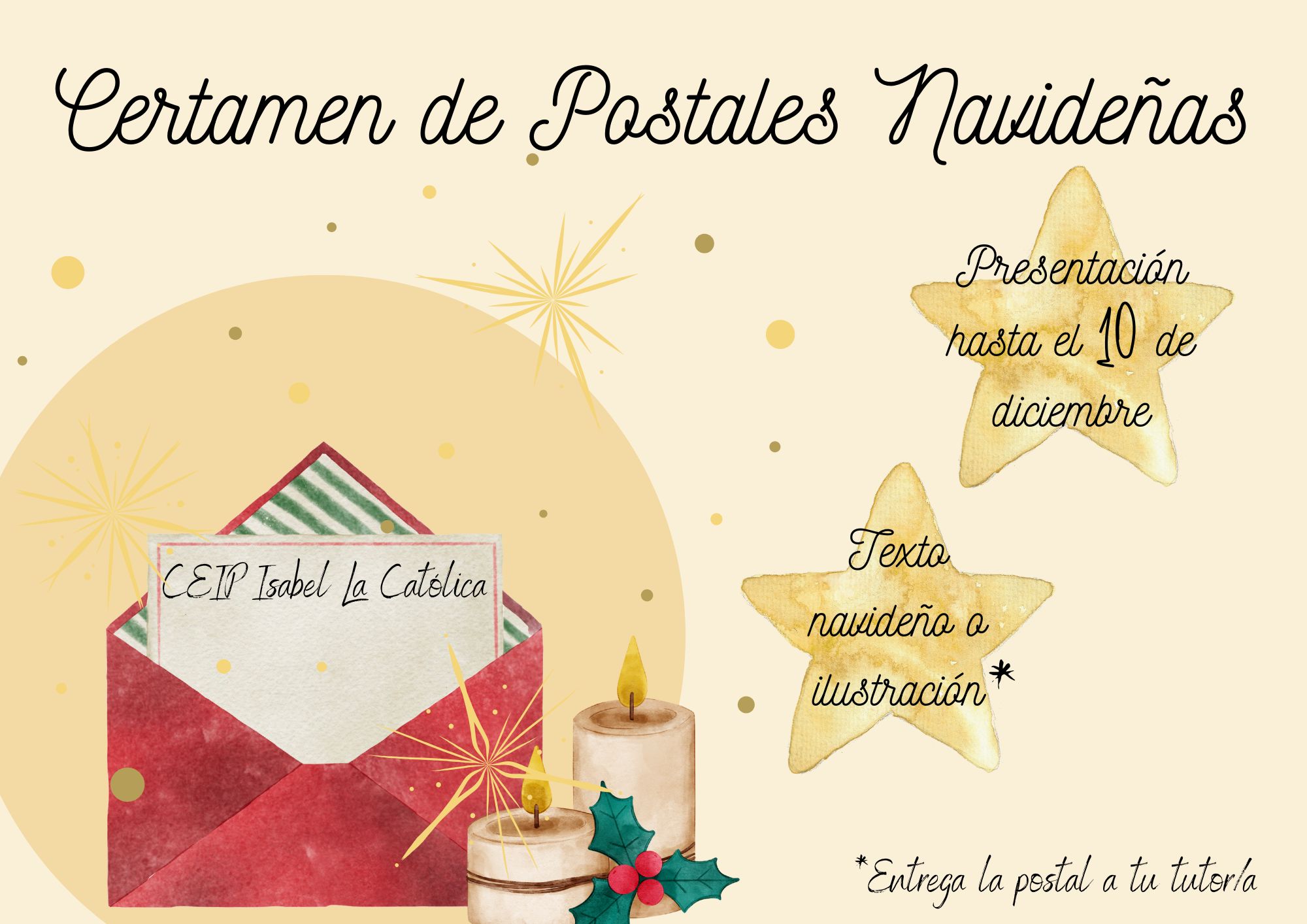 CERTAMEN DE POSTAL NAVIDEÑA 24 25